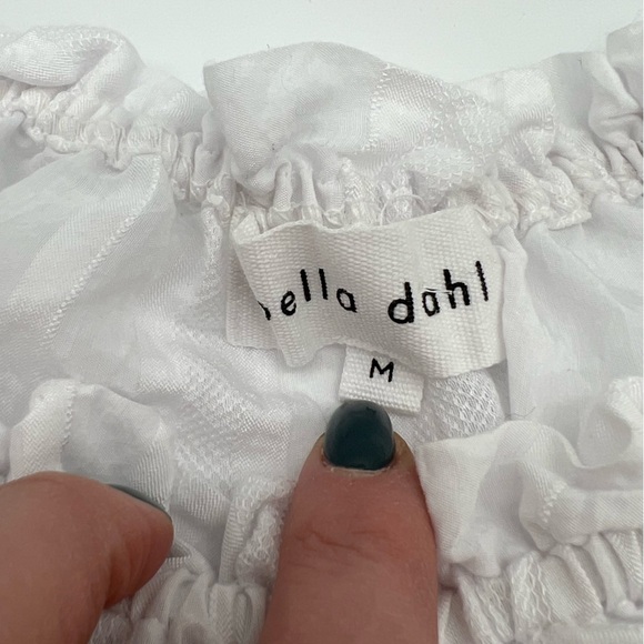 Bella‎ Dahl White Striped Blouse - Picture 2 of 9